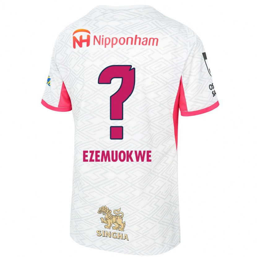 Danxen Dames Chimezie Kai Ezemuokwe #0 Wit Sakura Roze Uitshirt Uittenue 2025/26 T-Shirt