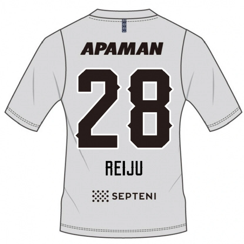 Danxen Dames Reiju Tsuruno #28 Lichtgrijs Uitshirt Uittenue 2025/26 T-Shirt