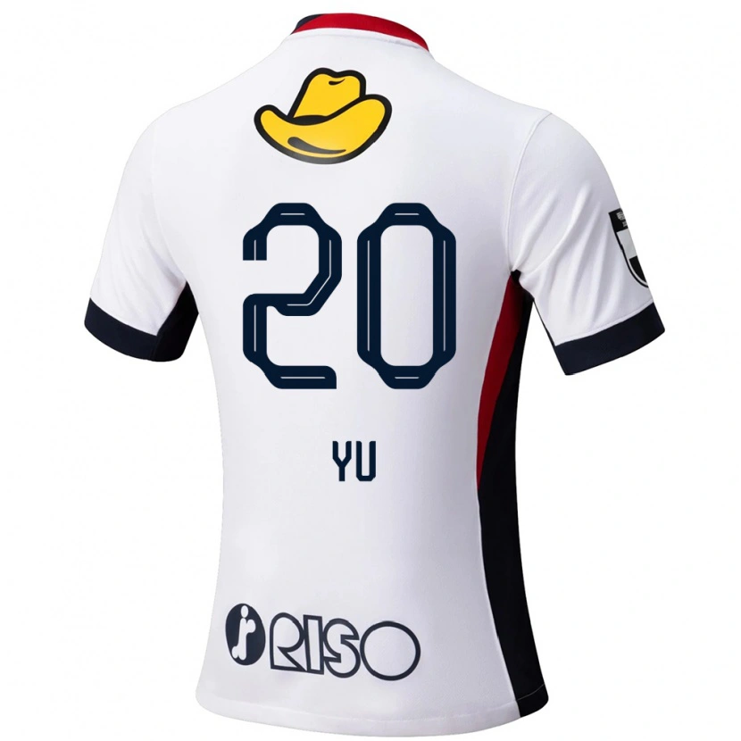 Danxen Dames Yu Funabashi #20 Wit Zwart Uitshirt Uittenue 2025/26 T-Shirt