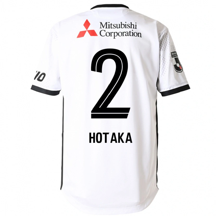 Danxen Dames Hotaka Nakamura #2 Wit Zwart Uitshirt Uittenue 2025/26 T-Shirt