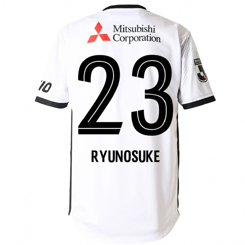 Danxen Dames Ryunosuke Sato #23 Wit Zwart Uitshirt Uittenue 2025/26 T-Shirt