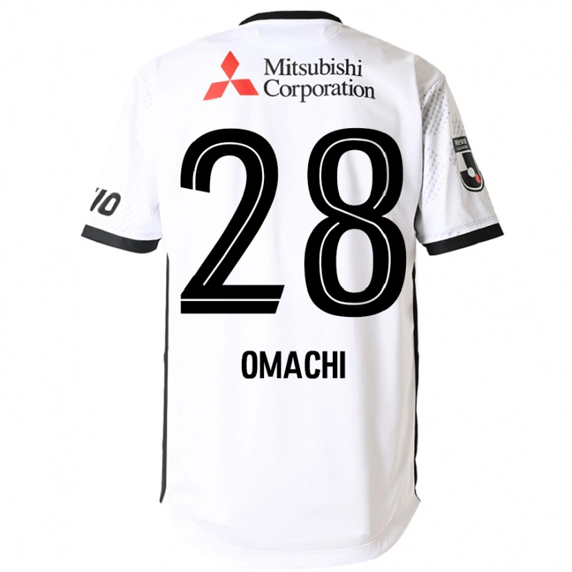 Danxen Dames Shugo Omachi #28 Wit Zwart Uitshirt Uittenue 2025/26 T-Shirt