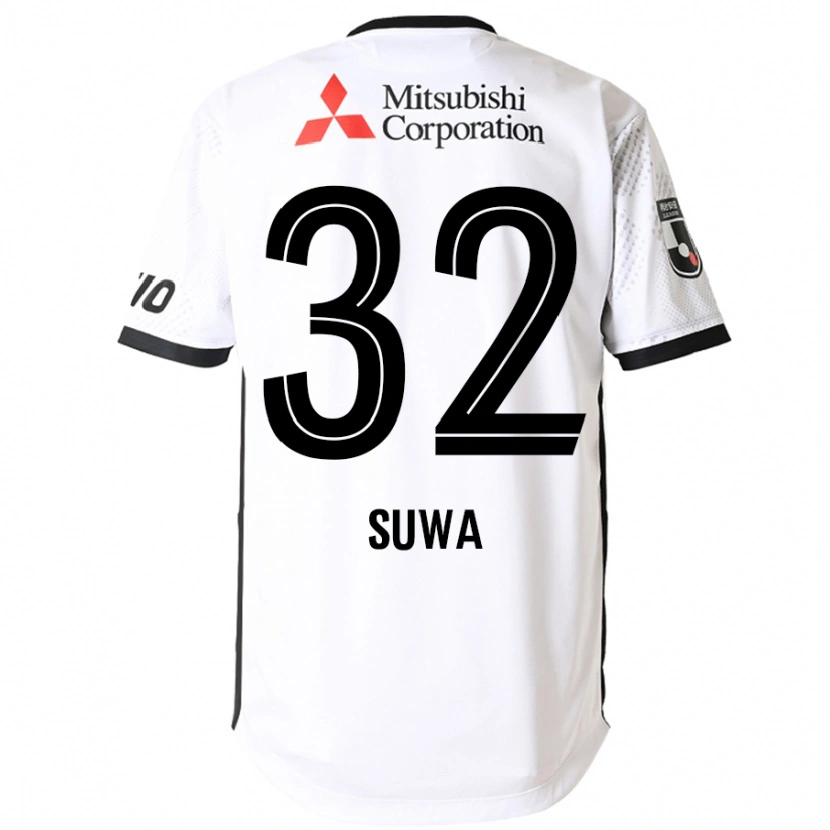 Danxen Dames Keita Suwa #32 Wit Zwart Uitshirt Uittenue 2025/26 T-Shirt