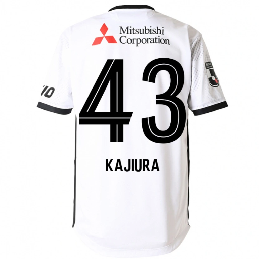 Danxen Dames Yuki Kajiura #43 Wit Zwart Uitshirt Uittenue 2025/26 T-Shirt