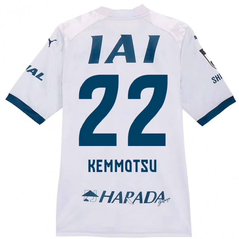 Danxen Dames Takumu Kemmotsu #22 Wit Koningsblauw Uitshirt Uittenue 2025/26 T-Shirt