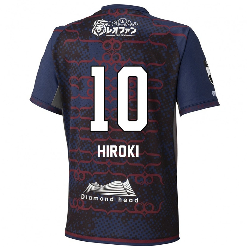 Danxen Dames Hiroki Miyazawa #10 Blauw Rood Uitshirt Uittenue 2025/26 T-Shirt