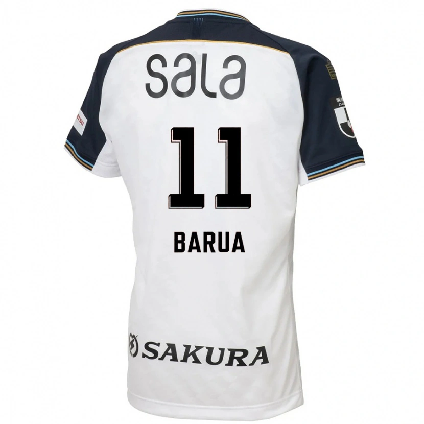 Danxen Dames Roi Barua #11 Wit Zwart Uitshirt Uittenue 2025/26 T-Shirt