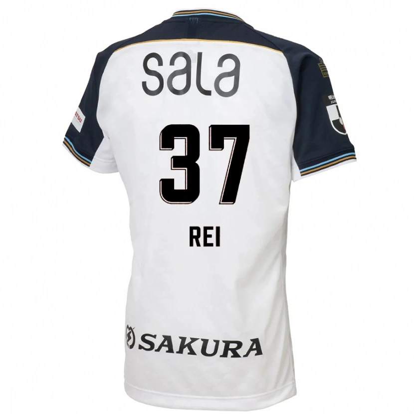 Danxen Dames Rei Hirakawa #37 Wit Zwart Uitshirt Uittenue 2025/26 T-Shirt