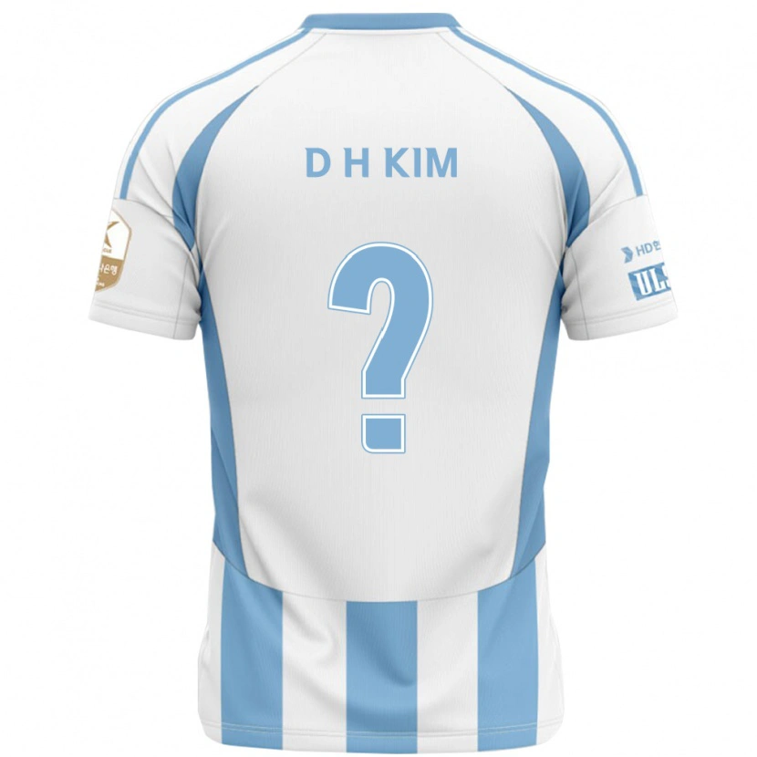 Danxen Dames Do-Hun Kim #0 Wit Hemelsblauw Uitshirt Uittenue 2025/26 T-Shirt