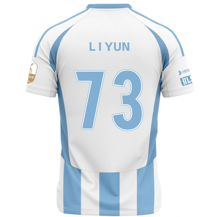 Danxen Dames Il-Lok Yun #73 Wit Hemelsblauw Uitshirt Uittenue 2025/26 T-Shirt