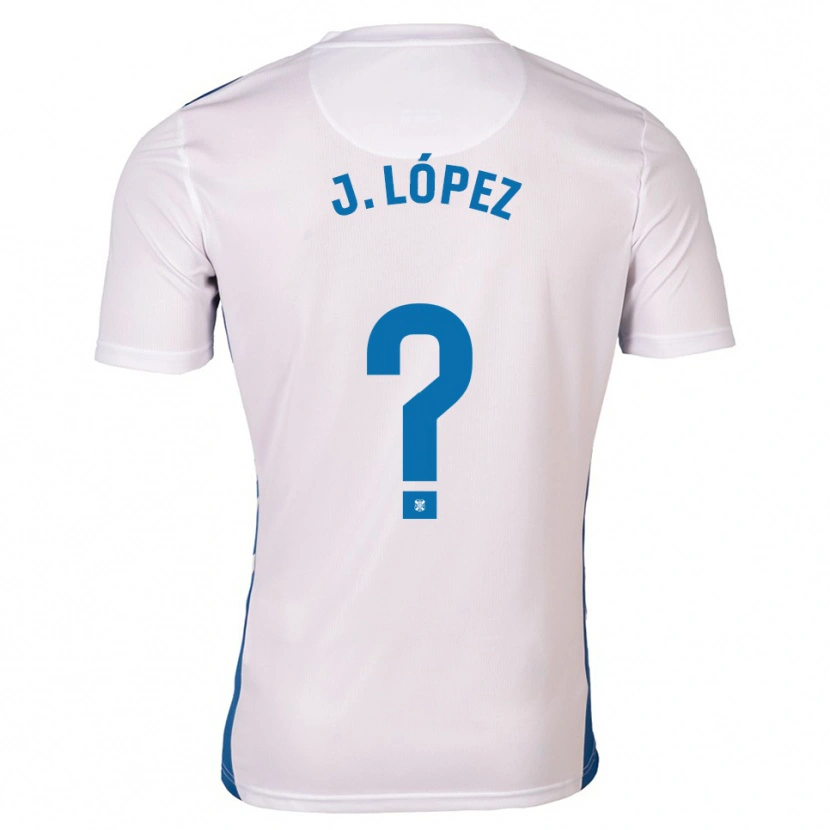 Danxen Dames Jennifer López #0 Wit Blauw Thuisshirt Thuistenue 2025/26 T-Shirt