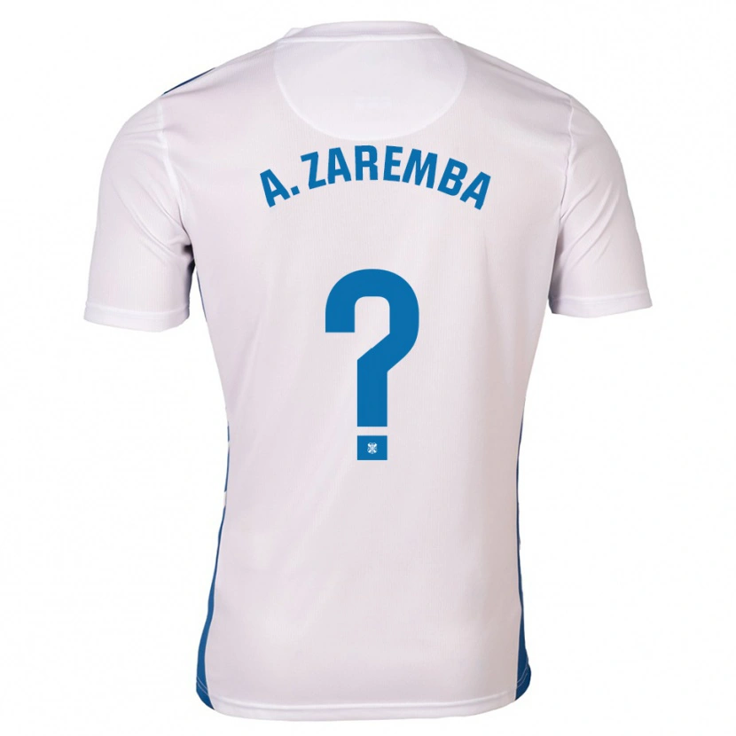 Danxen Dames Aleksandra Zaremba Kupiec #0 Wit Blauw Thuisshirt Thuistenue 2025/26 T-Shirt