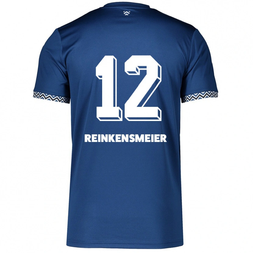 Danxen Dames Thandie Reinkensmeier #12 Marine Wit Thuisshirt Thuistenue 2025/26 T-Shirt