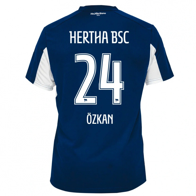 Danxen Dames Muhammed Özkan #24 Wit Blauw Thuisshirt Thuistenue 2025/26 T-Shirt