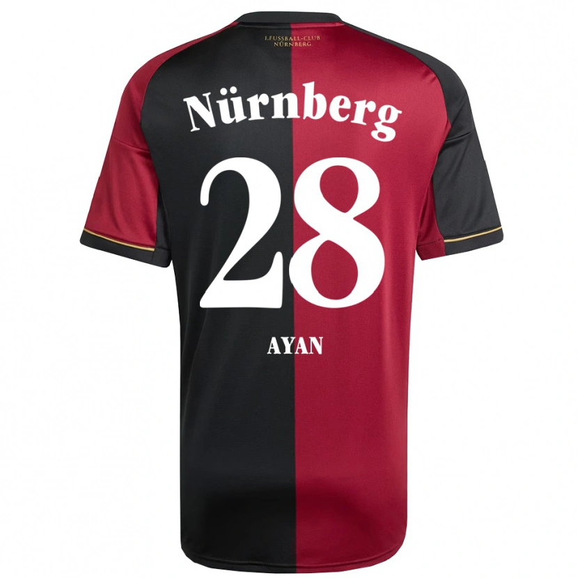 Danxen Dames Üveys Ayan #28 Bordeauxzwart Thuisshirt Thuistenue 2025/26 T-Shirt