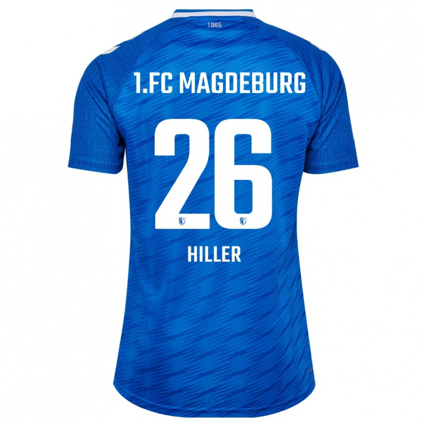 Danxen Dames Lenny Hiller #26 Blauw Wit Thuisshirt Thuistenue 2025/26 T-Shirt