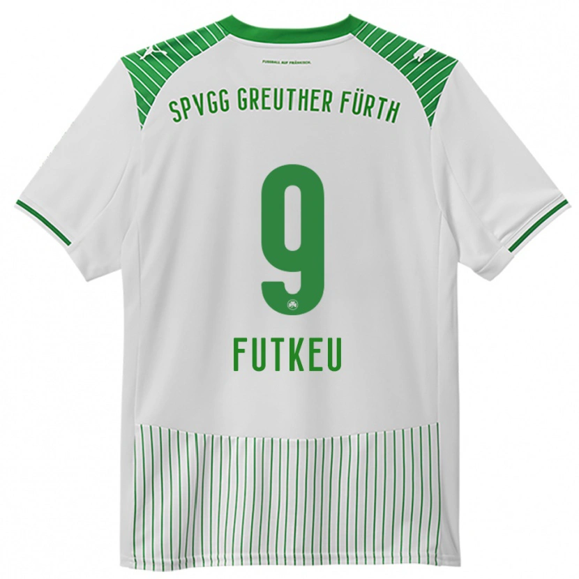 Danxen Dames Noel Futkeu #9 Wit Groen Thuisshirt Thuistenue 2025/26 T-Shirt