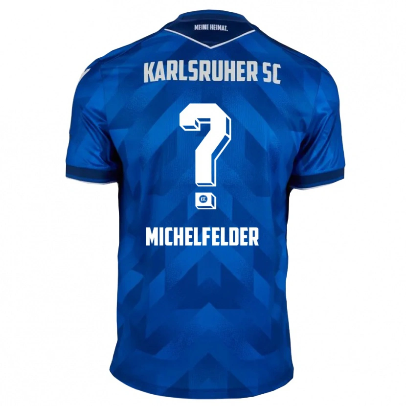 Danxen Dames Norina Michelfelder #0 Blauw Wit Thuisshirt Thuistenue 2025/26 T-Shirt