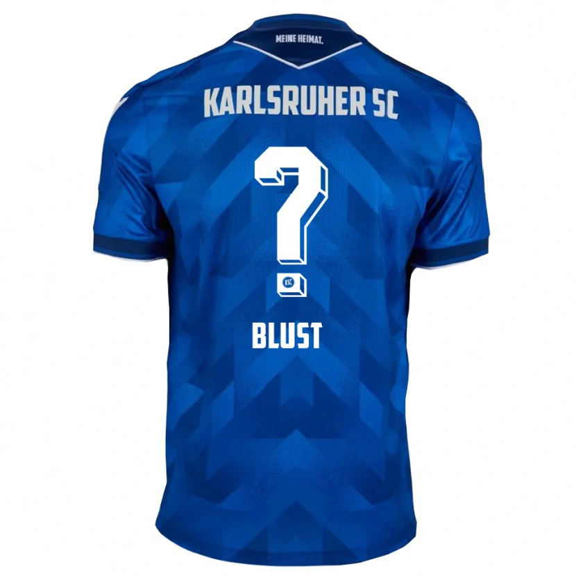 Danxen Dames Amber Blust #0 Blauw Wit Thuisshirt Thuistenue 2025/26 T-Shirt