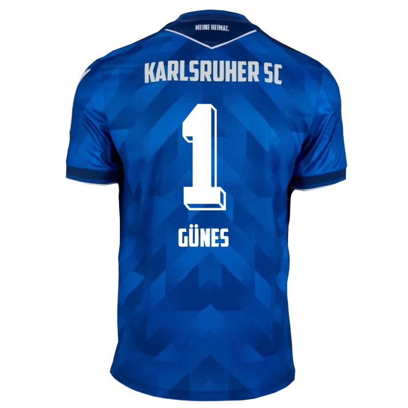 Danxen Dames Kamil Günes #1 Blauw Wit Thuisshirt Thuistenue 2025/26 T-Shirt