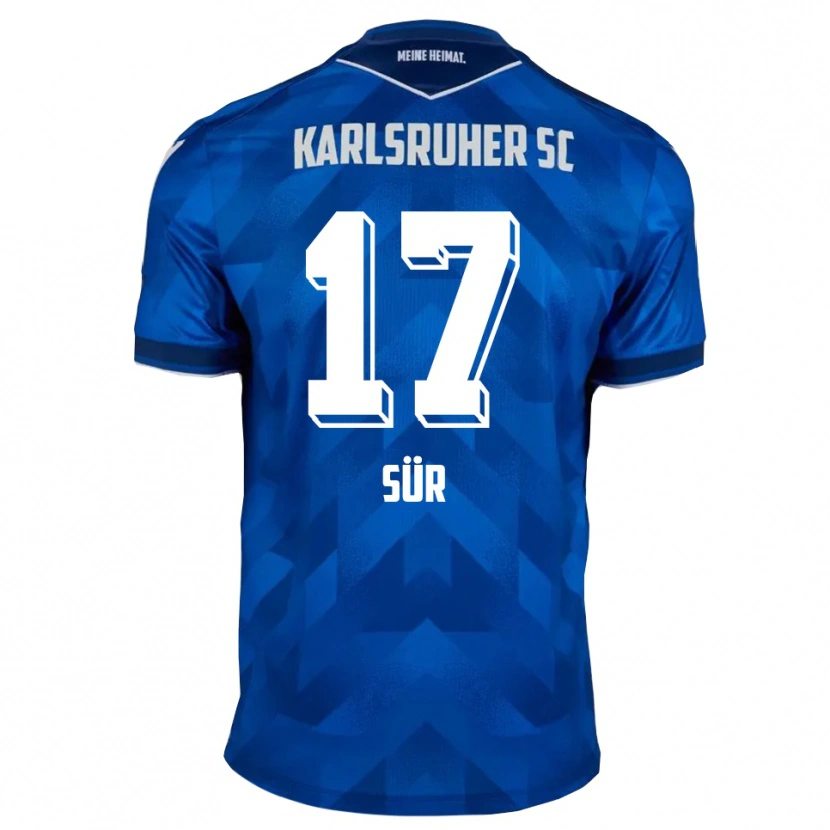 Danxen Dames Devin Sür #17 Blauw Wit Thuisshirt Thuistenue 2025/26 T-Shirt