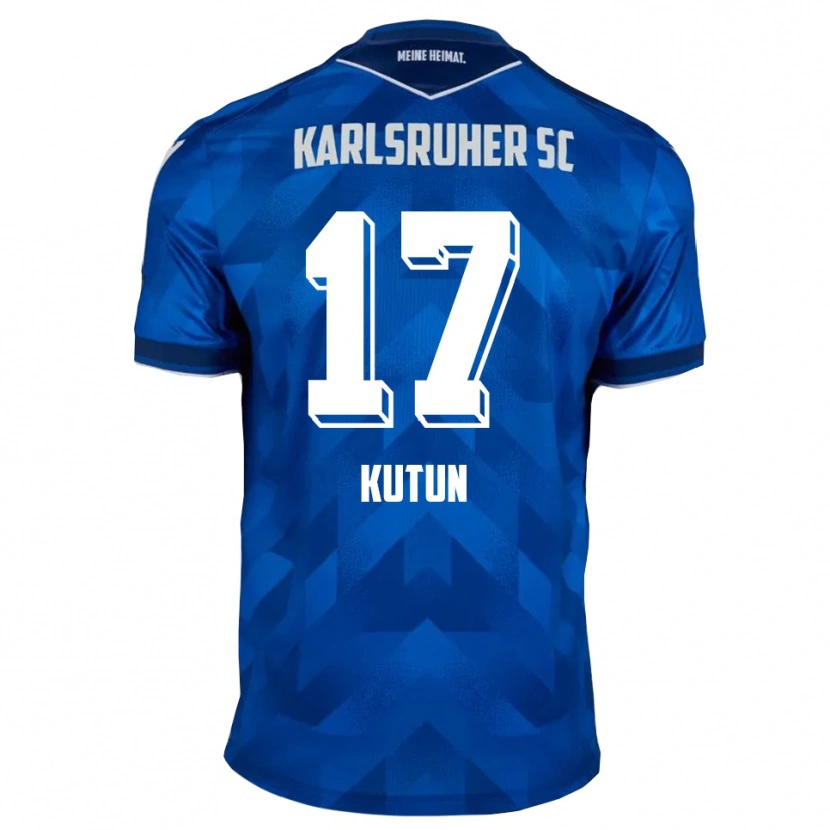 Danxen Dames Yusuf Kutun #17 Blauw Wit Thuisshirt Thuistenue 2025/26 T-Shirt