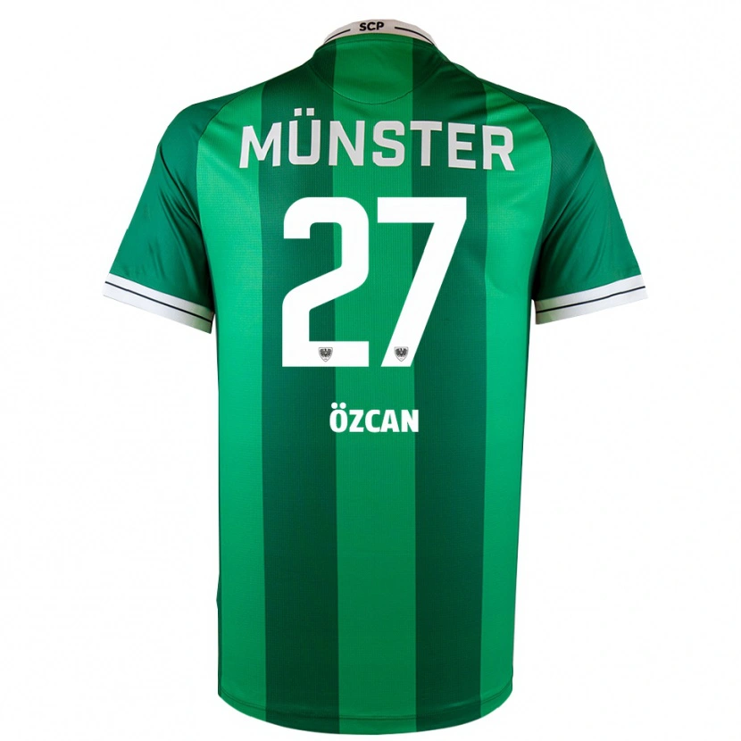 Danxen Dames Kenan Özcan #27 Groen Wit Thuisshirt Thuistenue 2025/26 T-Shirt