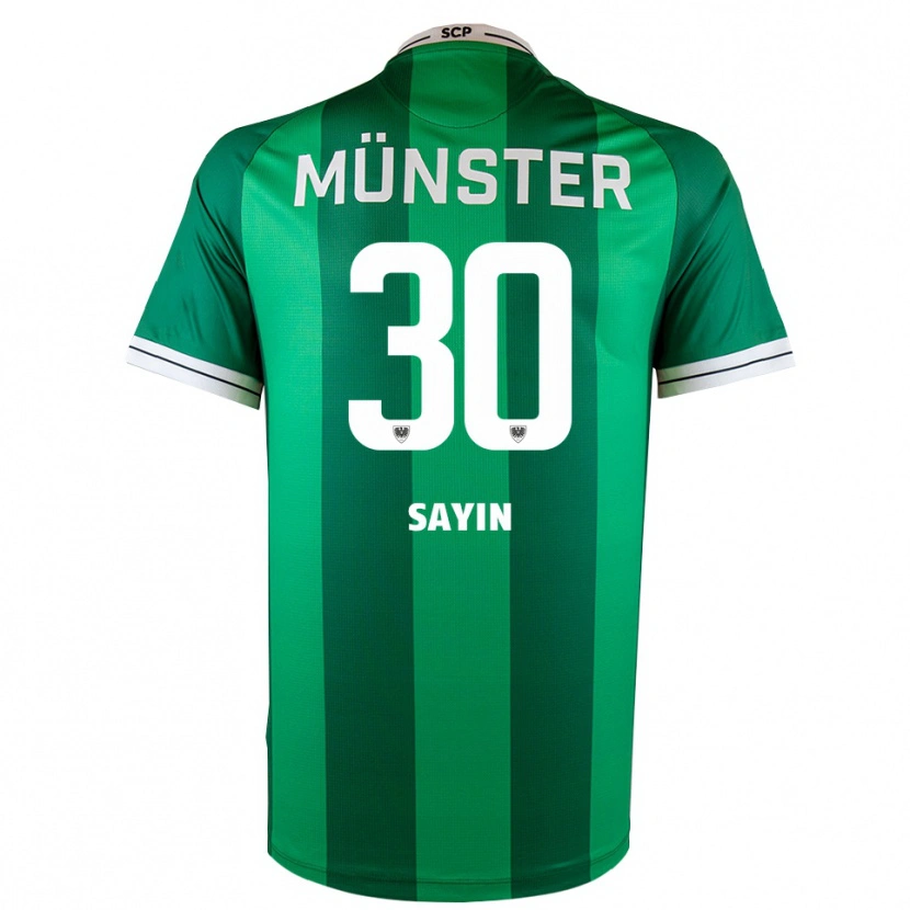 Danxen Dames Melih Sayin #30 Groen Wit Thuisshirt Thuistenue 2025/26 T-Shirt