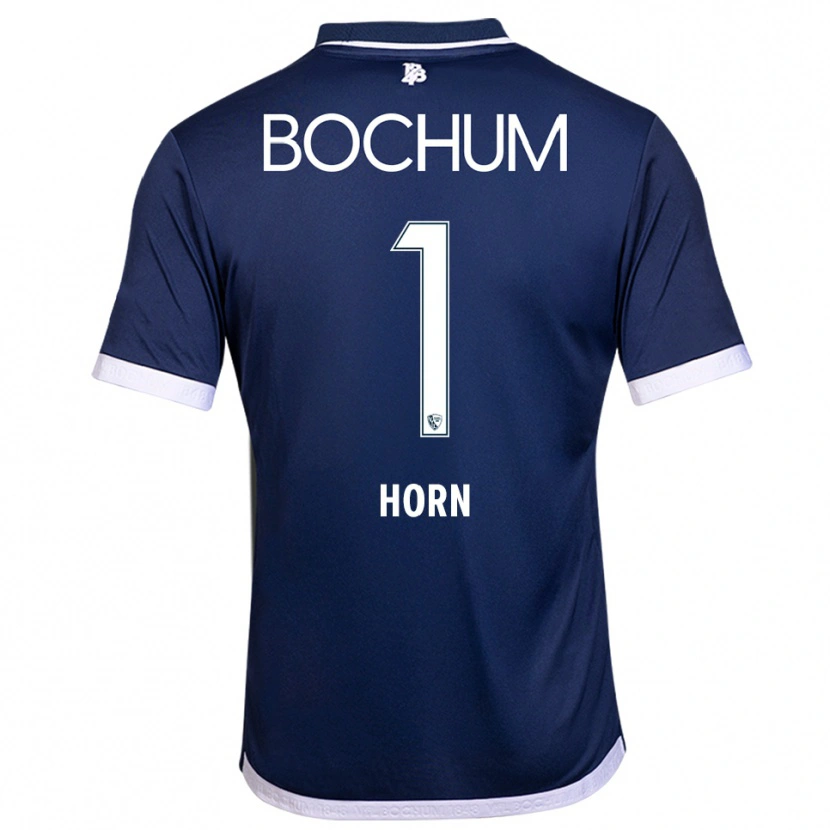 Danxen Dames Timo Horn #1 Marine Wit Thuisshirt Thuistenue 2025/26 T-Shirt