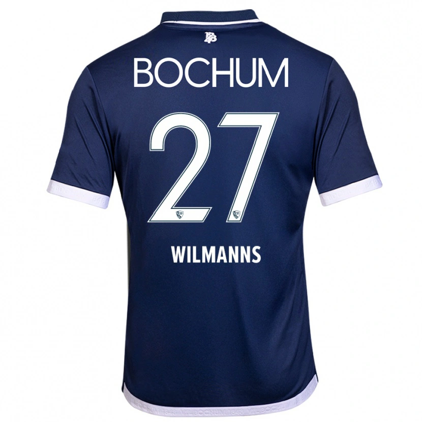 Danxen Dames Anjo Wilmanns #27 Marine Wit Thuisshirt Thuistenue 2025/26 T-Shirt