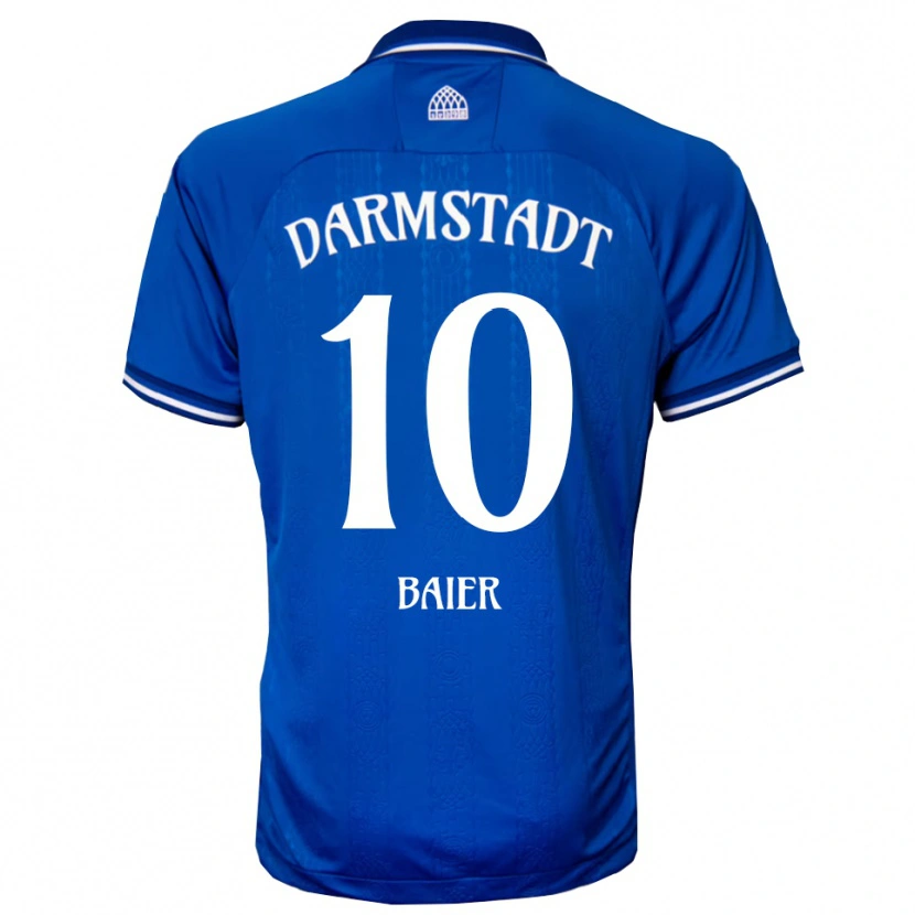 Danxen Dames Nico Baier #10 Blauw Wit Thuisshirt Thuistenue 2025/26 T-Shirt