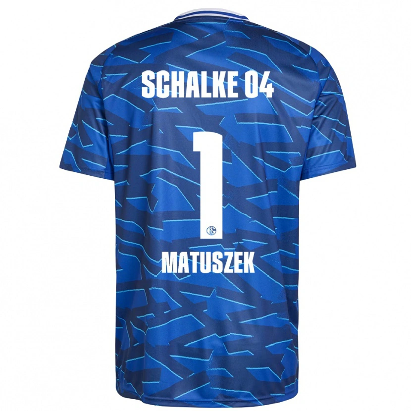 Danxen Dames Julia Matuszek #1 Koningsblauw Wit Thuisshirt Thuistenue 2025/26 T-Shirt