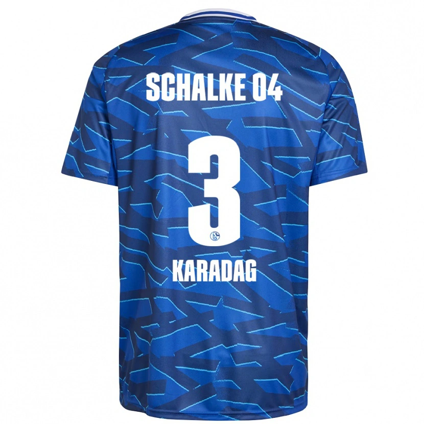 Danxen Dames Meltem Karadag #3 Koningsblauw Wit Thuisshirt Thuistenue 2025/26 T-Shirt