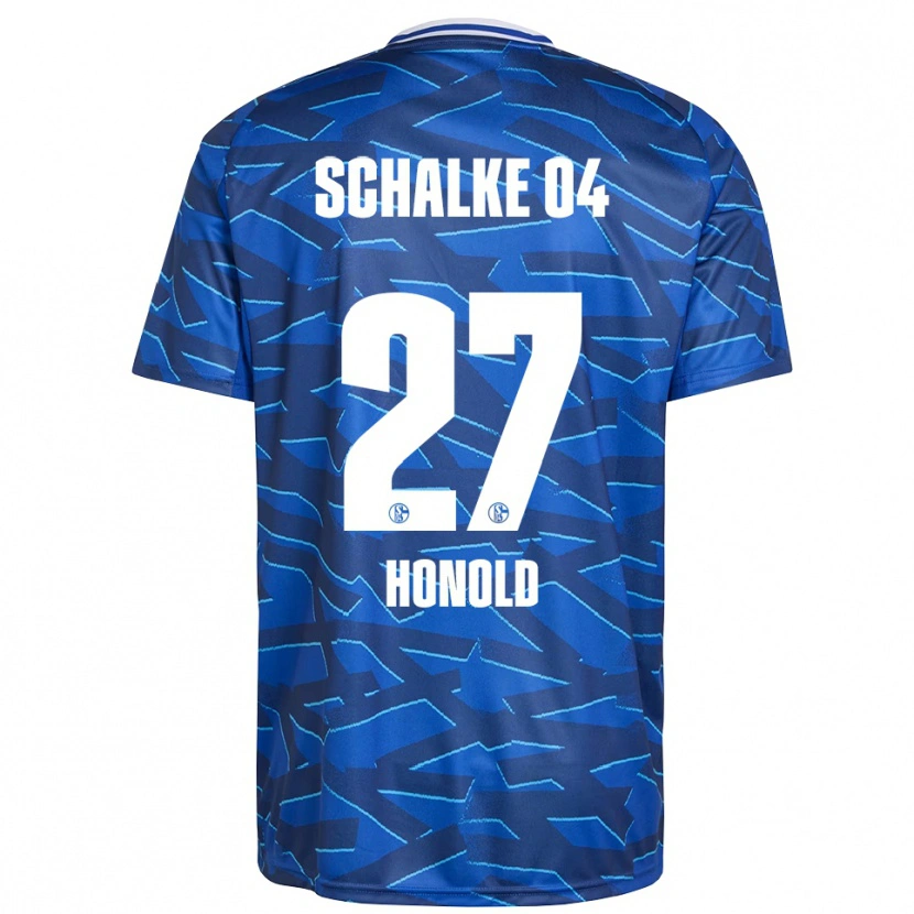 Danxen Dames Alina Honold #27 Koningsblauw Wit Thuisshirt Thuistenue 2025/26 T-Shirt