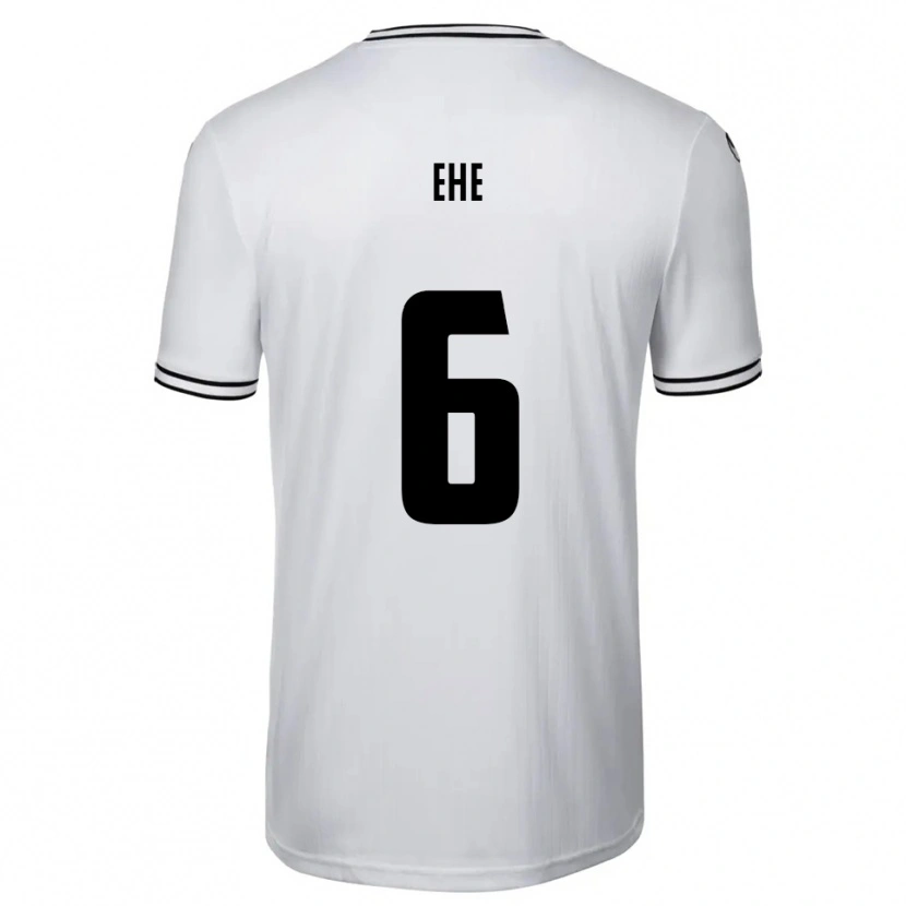 Danxen Dames Benedikt Ehe #6 Wit Zwart Thuisshirt Thuistenue 2025/26 T-Shirt