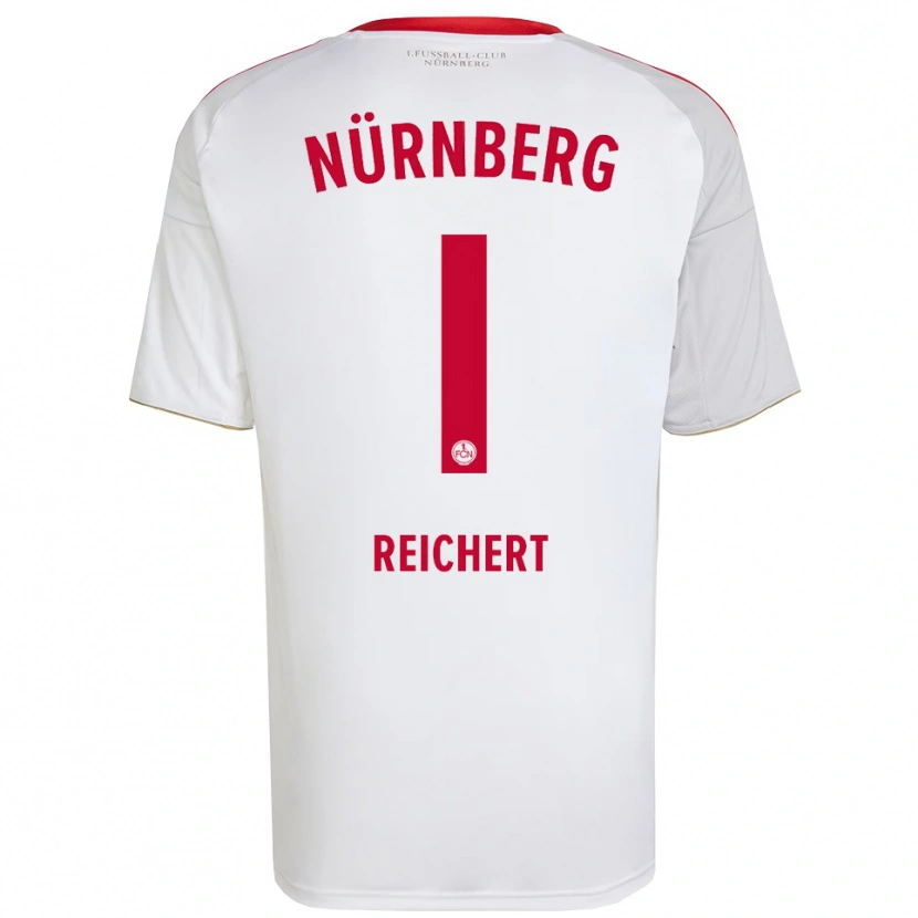 Danxen Dames Jan Reichert #1 Wit Rood Uitshirt Uittenue 2025/26 T-Shirt