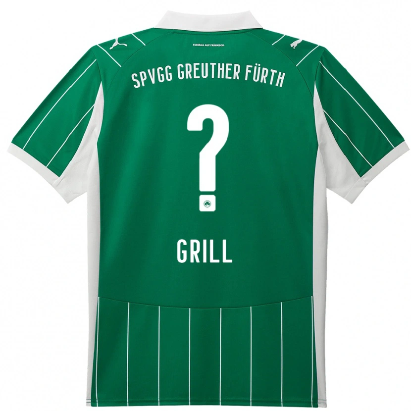 Danxen Dames Elena Grill #0 Groen Wit Uitshirt Uittenue 2025/26 T-Shirt