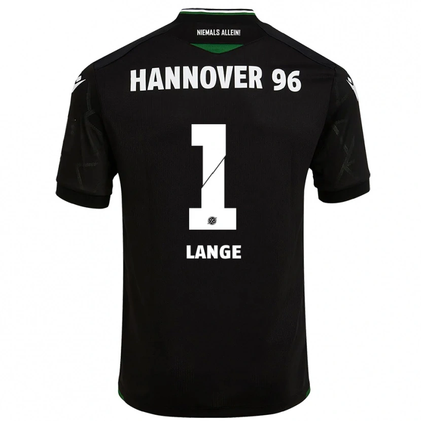 Danxen Dames Tom Lange #1 Zwart Groen Uitshirt Uittenue 2025/26 T-Shirt