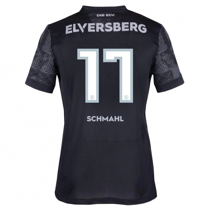 Danxen Dames Frederik Schmahl #17 Zwart Grijs Uitshirt Uittenue 2025/26 T-Shirt