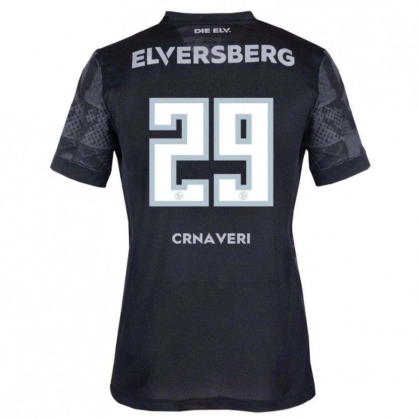 Danxen Dames Laureta Crnaveri #29 Zwart Grijs Uitshirt Uittenue 2025/26 T-Shirt