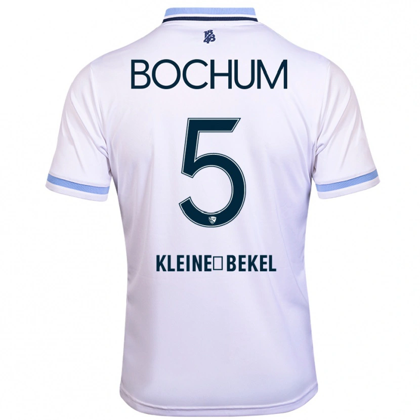 Danxen Dames Colin Kleine-Bekel #5 Wit Hemelsblauw Uitshirt Uittenue 2025/26 T-Shirt