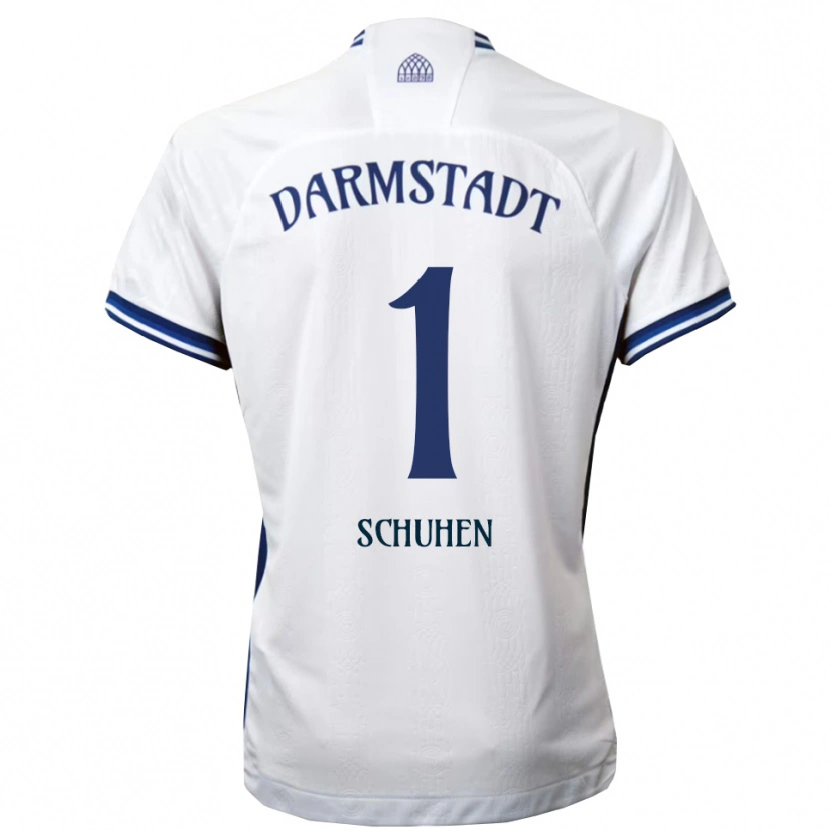 Danxen Dames Marcel Schuhen #1 Wit Blauw Uitshirt Uittenue 2025/26 T-Shirt