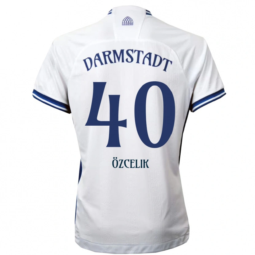 Danxen Dames Mehmet Özçelik #40 Wit Blauw Uitshirt Uittenue 2025/26 T-Shirt