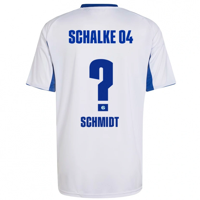 Danxen Dames Nele Schmidt #0 Wit Blauw Uitshirt Uittenue 2025/26 T-Shirt