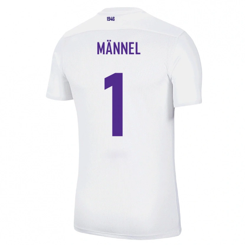 Danxen Dames Martin Männel #1 Wit Groen Uitshirt Uittenue 2025/26 T-Shirt