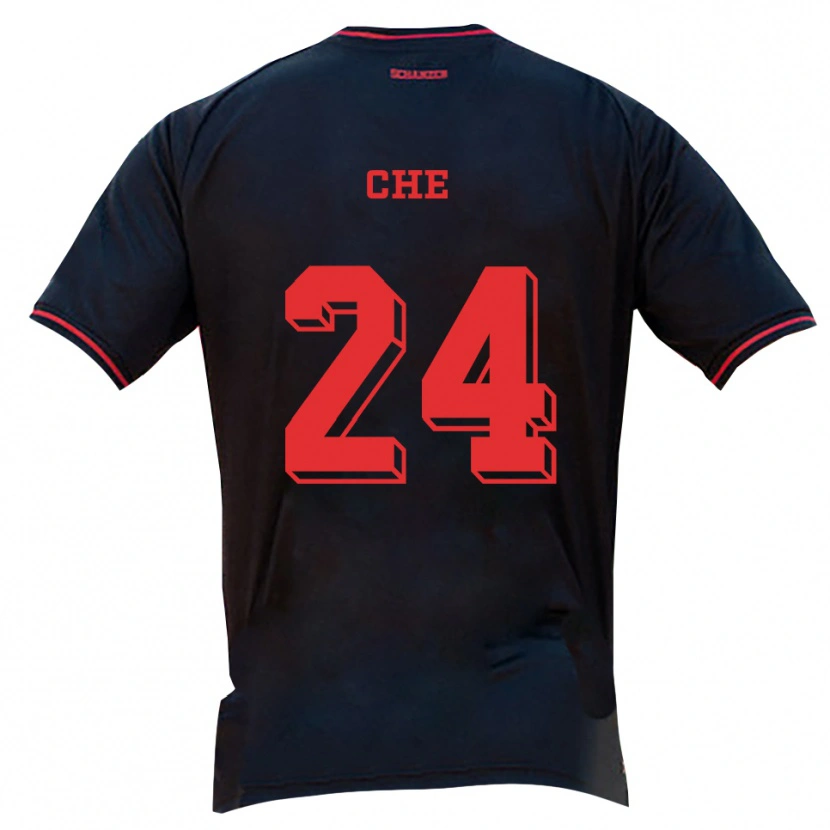 Danxen Dames Neo Che #24 Zwart Rood Wit Uitshirt Uittenue 2025/26 T-Shirt