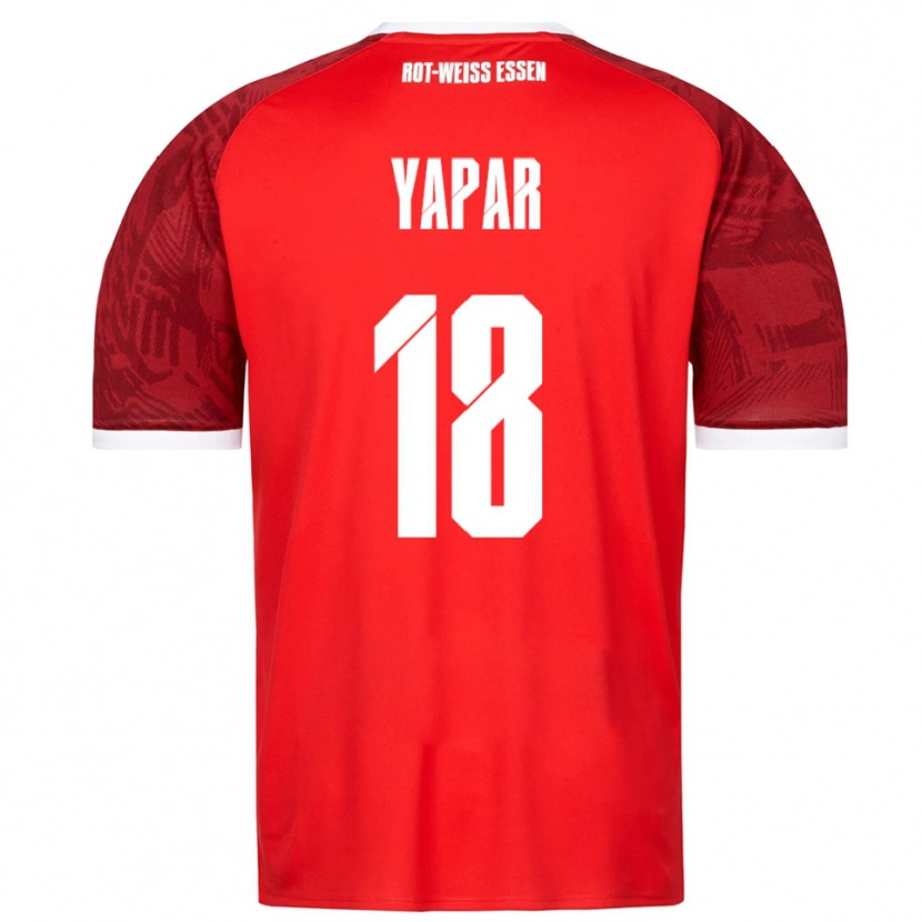 Danxen Dames Atilla Yapar #18 Rood Bordeaux Wit Uitshirt Uittenue 2025/26 T-Shirt