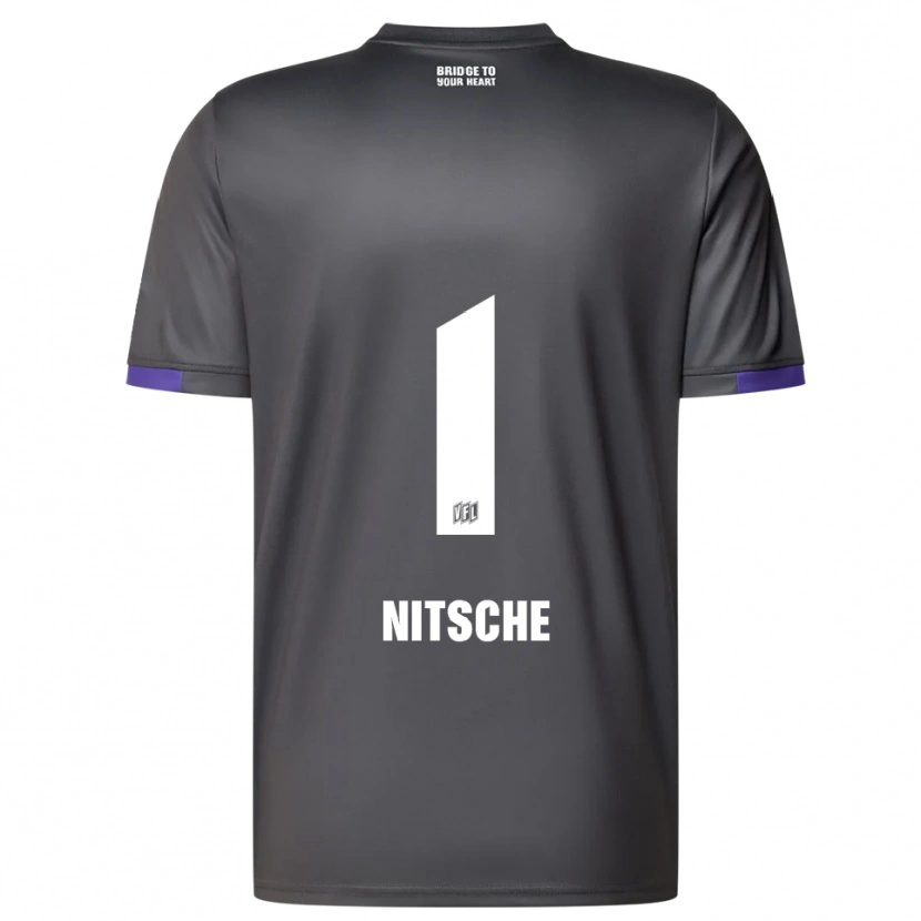 Danxen Dames Till Nitsche #1 Grijs Paars Uitshirt Uittenue 2025/26 T-Shirt