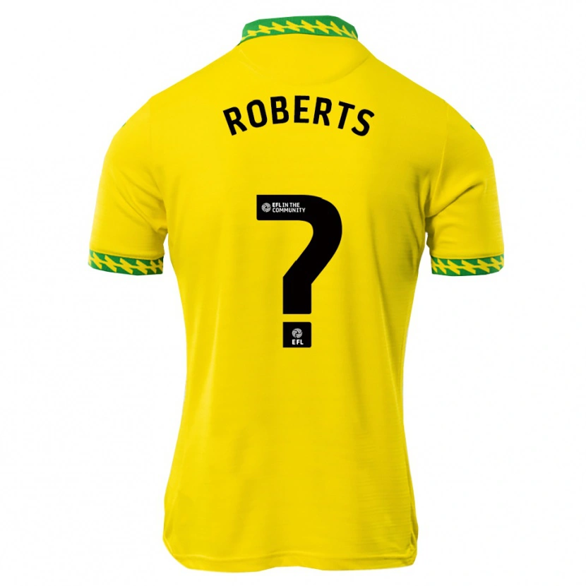 Danxen Kinderen Alex Roberts #0 Wit Groen Thuisshirt Thuistenue 2025/26 T-Shirt
