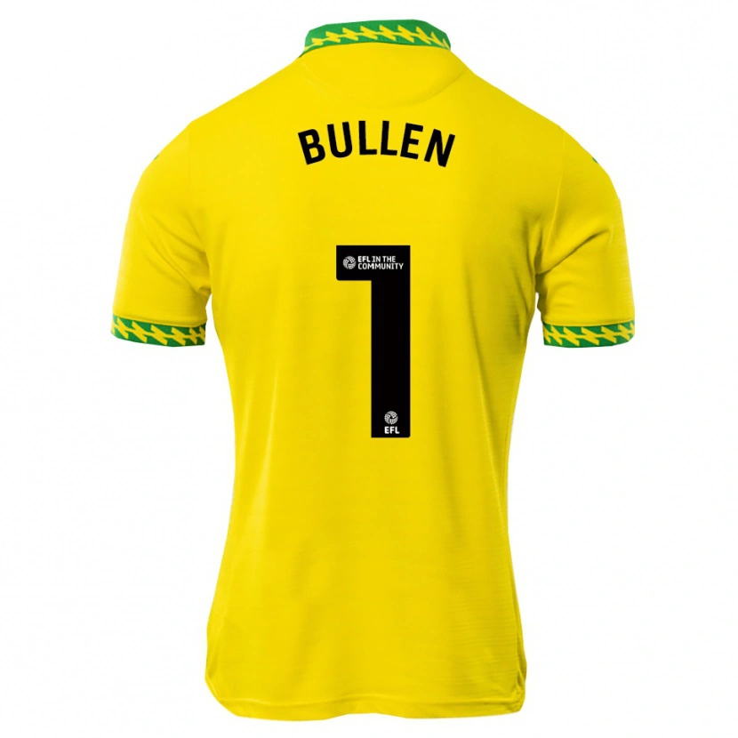 Danxen Kinderen Henry Bullen #1 Wit Groen Thuisshirt Thuistenue 2025/26 T-Shirt